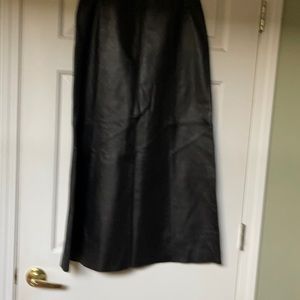 Very beautiful leather skirt
